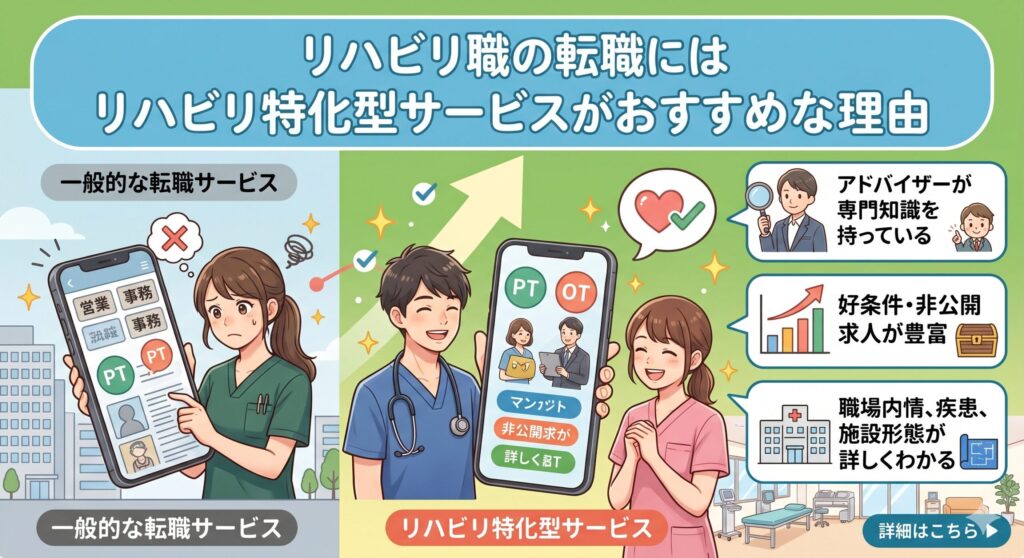 リハビリ転職おすすめサイト